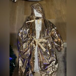Beulah Shimmering Gold Jacket